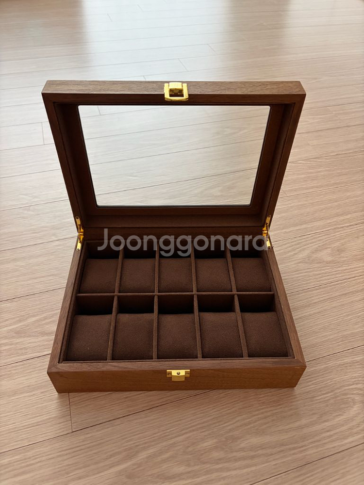 고급 원목 시계/귀금속 보관함--0