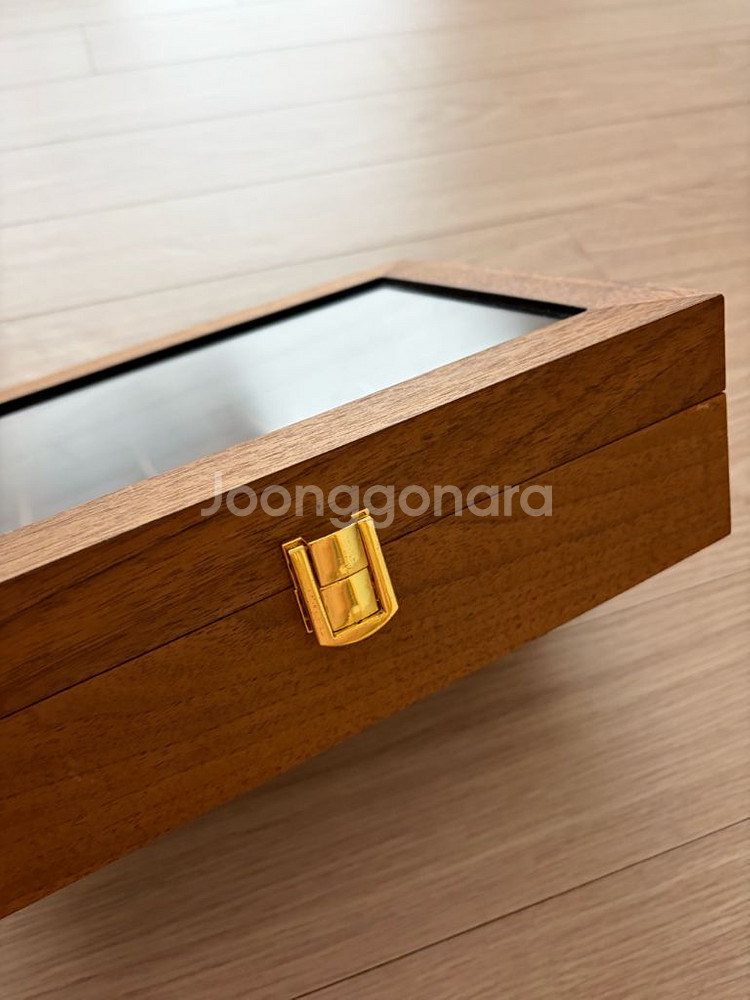 고급 원목 시계/귀금속 보관함--2