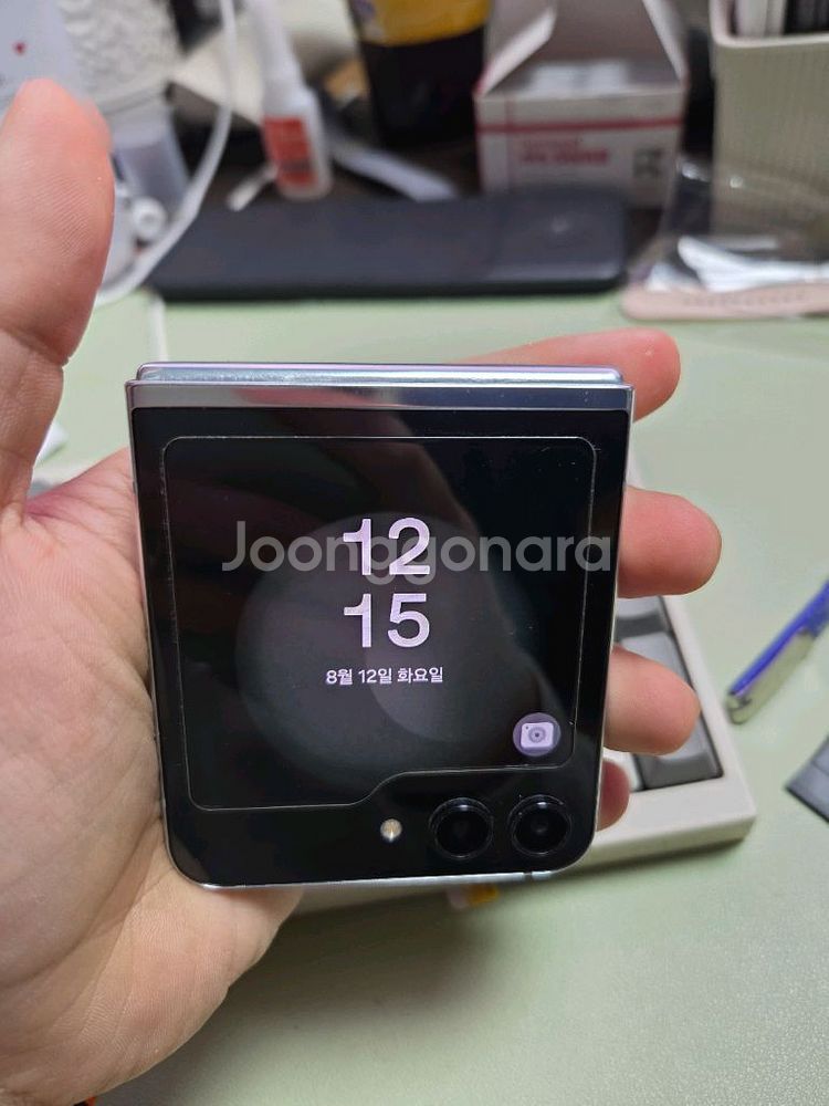 (1579)갤럭시z플립5 512 판매--6