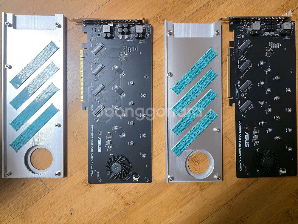 ASUS HYPER M.2 x16 Gen4 확장카드--1