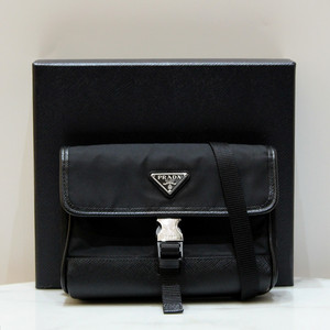 [명품다올동래] 프라다 리나일론 폰홀더 크로스백