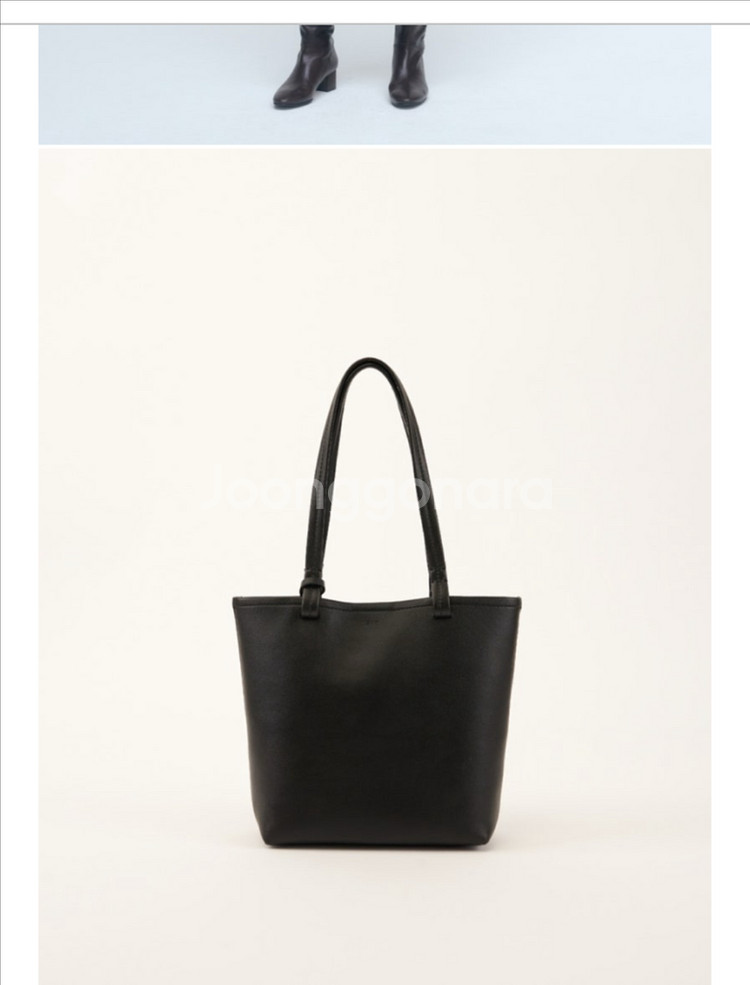 시에 밀란 미니 쇼퍼백 블랙--1