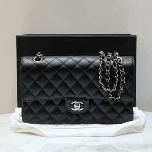 [명품다올동래] 샤넬 캐비어 클래식 미듐 숄더백