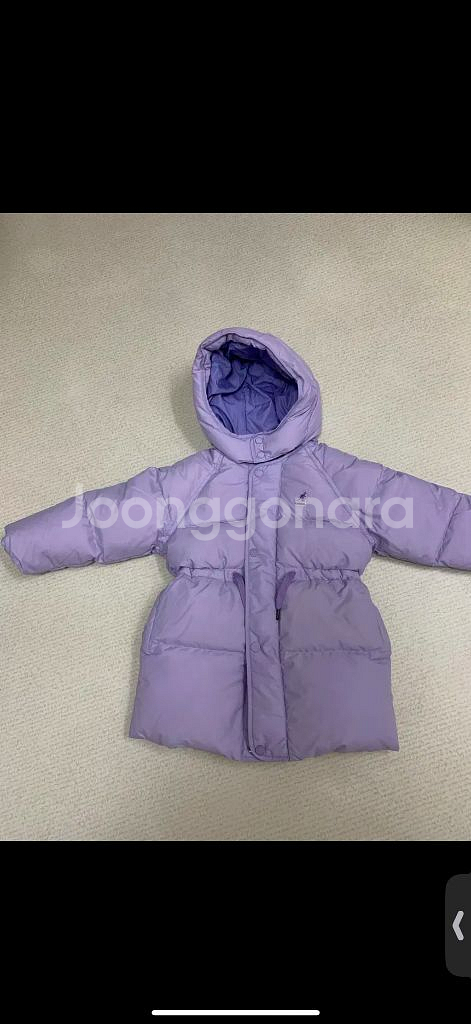 미착용) 캉골 덕다운 패딩 110--0