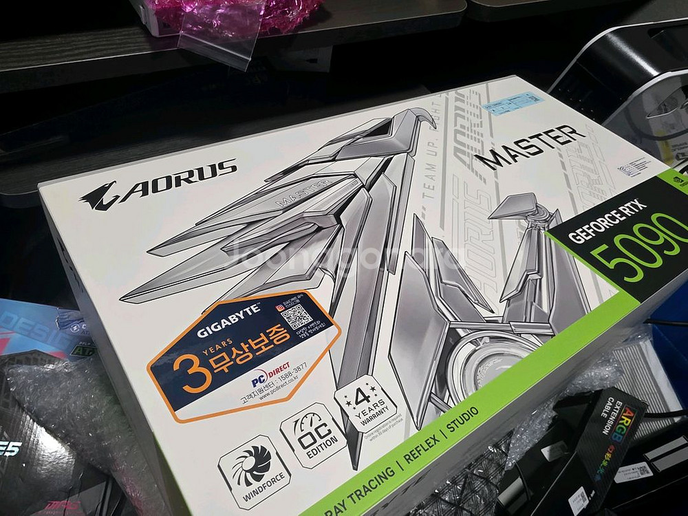 RTX5090 어로스마스터 ICE 신품--0