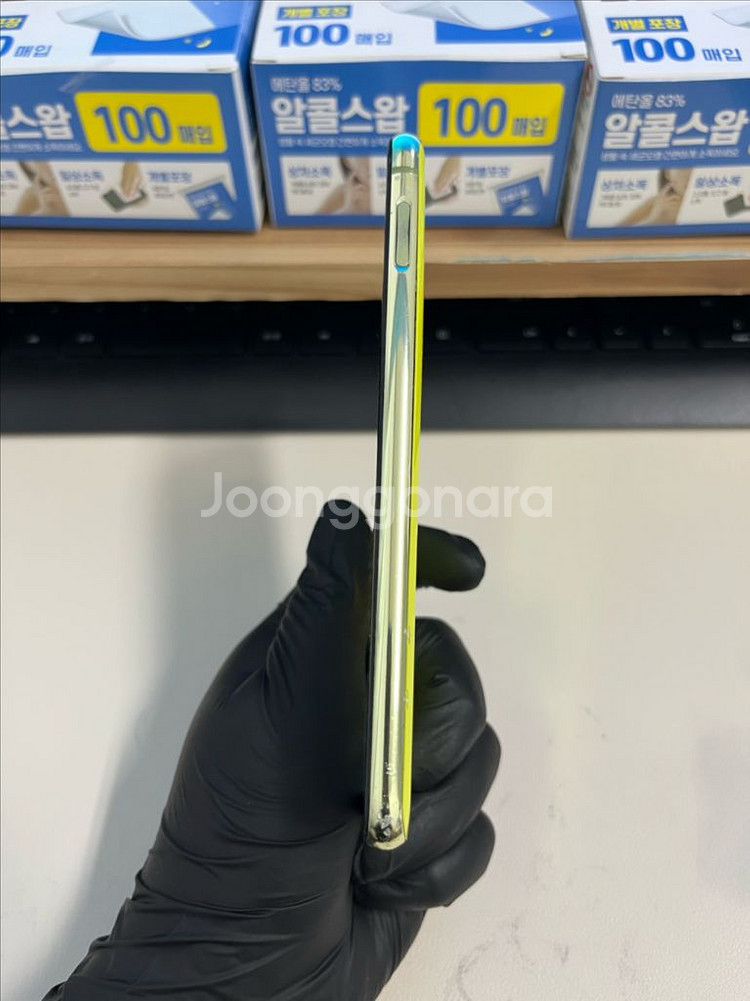 갤럭시S10e 128G 옐로우 A급!--4