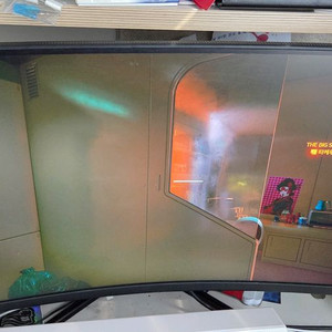 한성 커브드 모니터 27인치