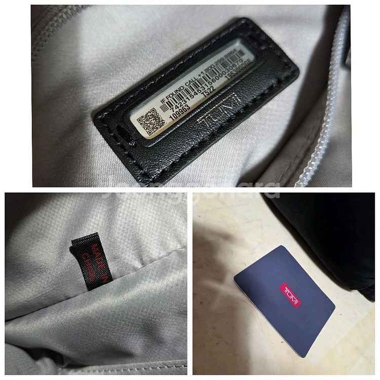 투미 정품 보아져 카슨 백팩 거의새제품--8