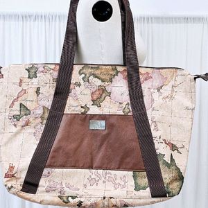 고지도 트래블백 보스턴백 여행가방 빅쇼퍼백