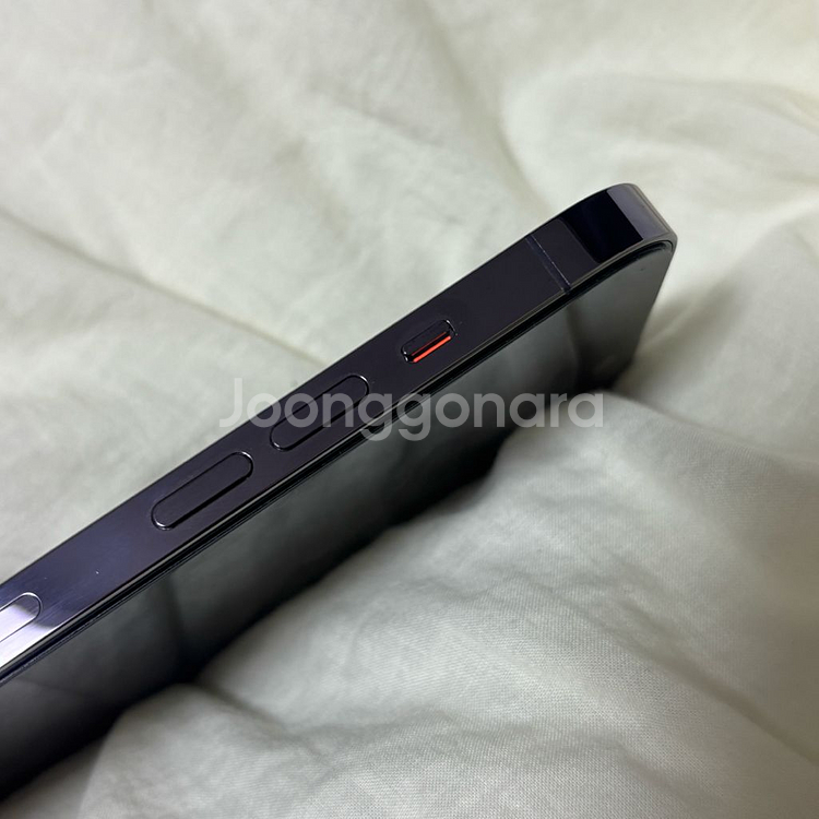 새상품급 아이폰14프로 128기가 배터리100% 딥퍼플--10