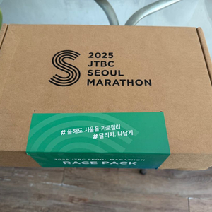 JTBC 10km 참가권 레이스팩 남 105 정가양도