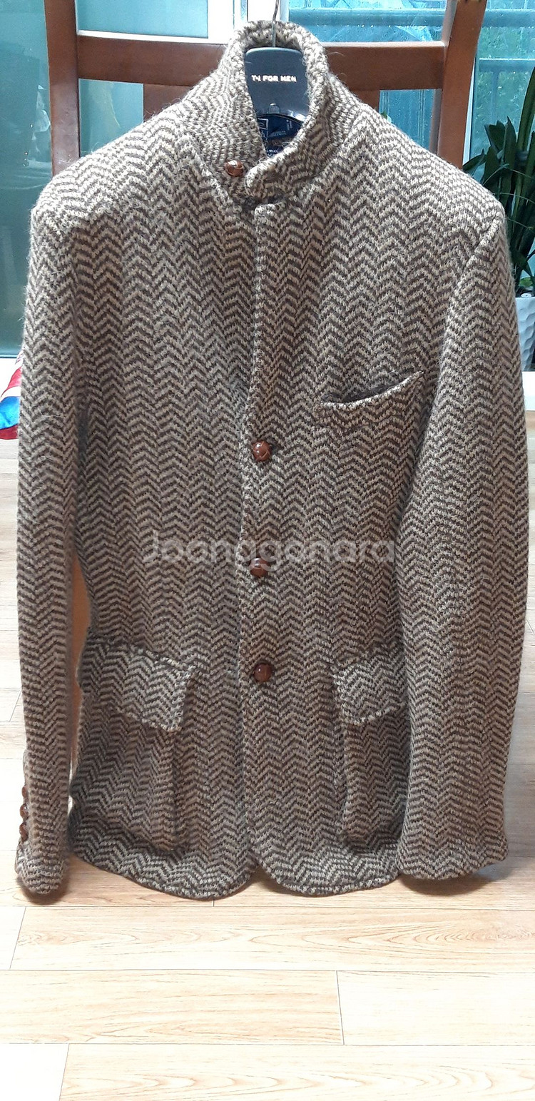 폴로 트위드 자켓 S사이즈 판매합니다.--0