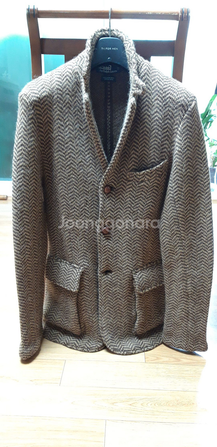 폴로 트위드 자켓 S사이즈 판매합니다.--2