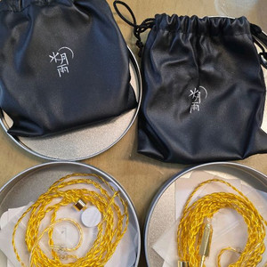 수월우 추월 금도금 커스텀 케이블