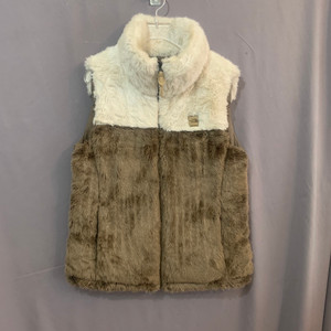 L 노스페이스 화이트라벨 퍼 오리털 덕다운 패딩 조끼