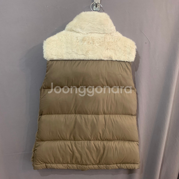 L 노스페이스 화이트라벨 퍼 오리털 덕다운 패딩 조끼--1