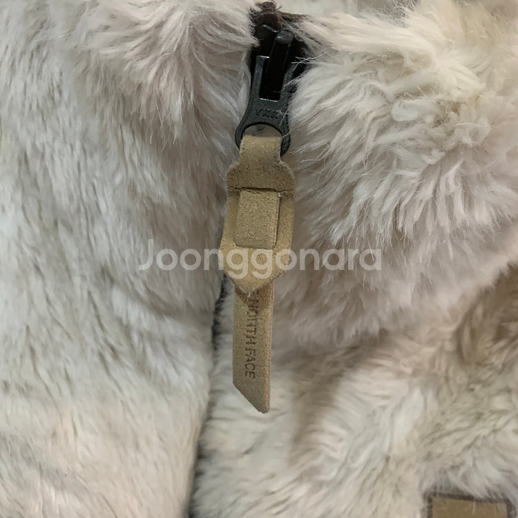 L 노스페이스 화이트라벨 퍼 오리털 덕다운 패딩 조끼--3