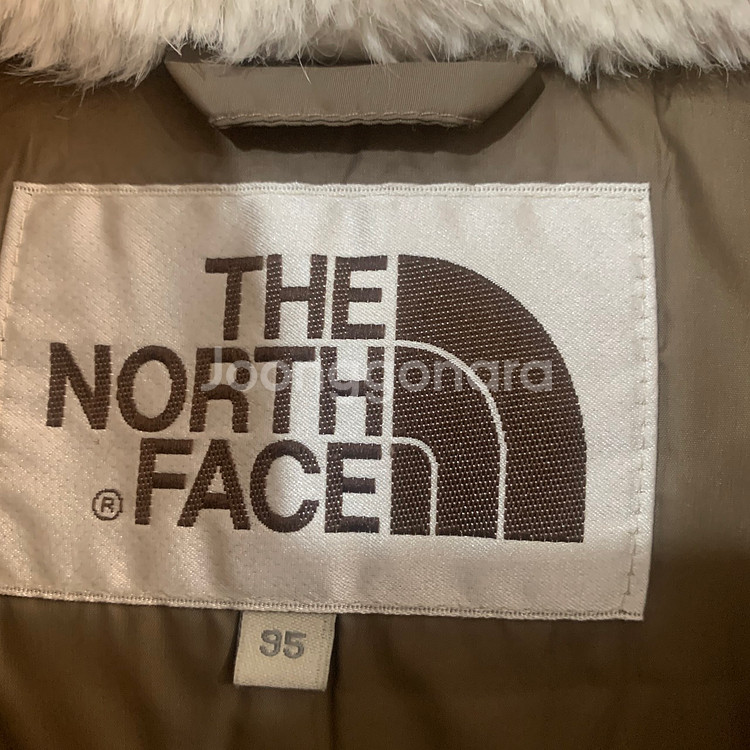 L 노스페이스 화이트라벨 퍼 오리털 덕다운 패딩 조끼--4