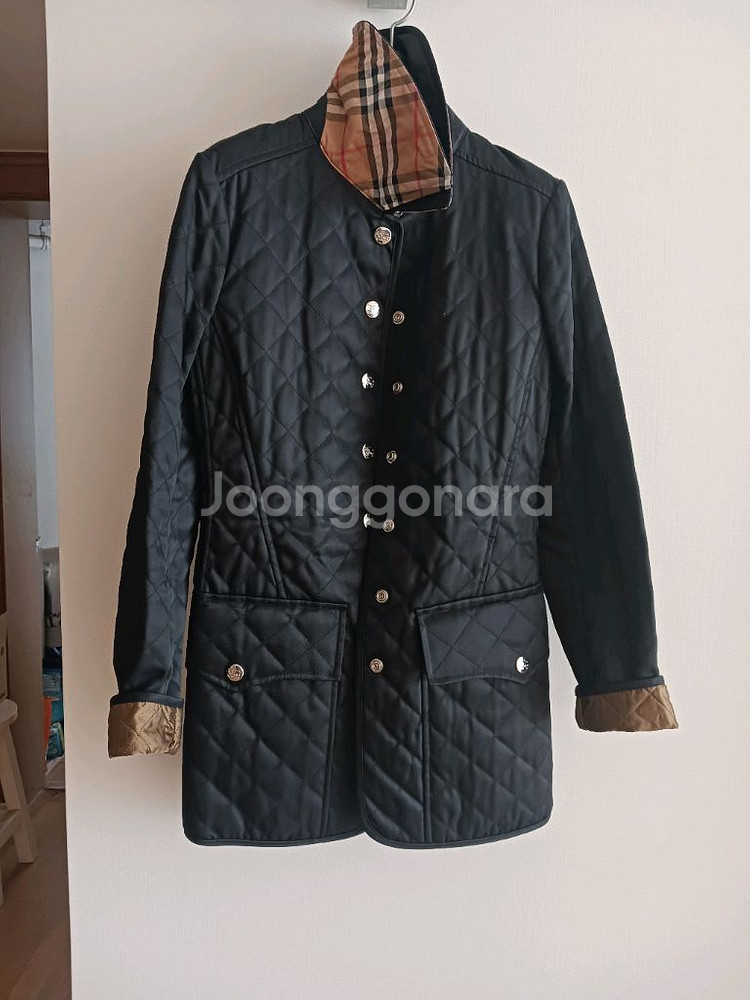 버버리퀼팅 (xs 거의새것)--0