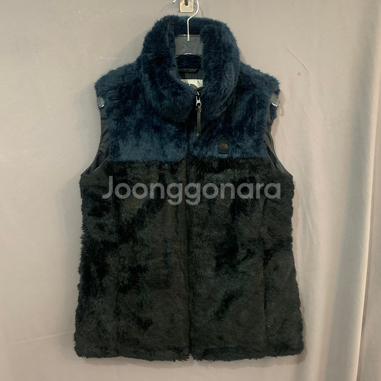 M 노스페이스 화이트라벨 퍼 오리털 덕다운 패딩 조끼--0