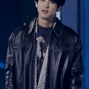 시스템옴므 블랙 램스킨 가죽 자켓