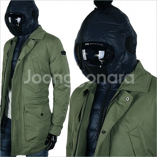 48 AI 라이더스 온 더 스톰 고글 오리털 덕다운야상--0