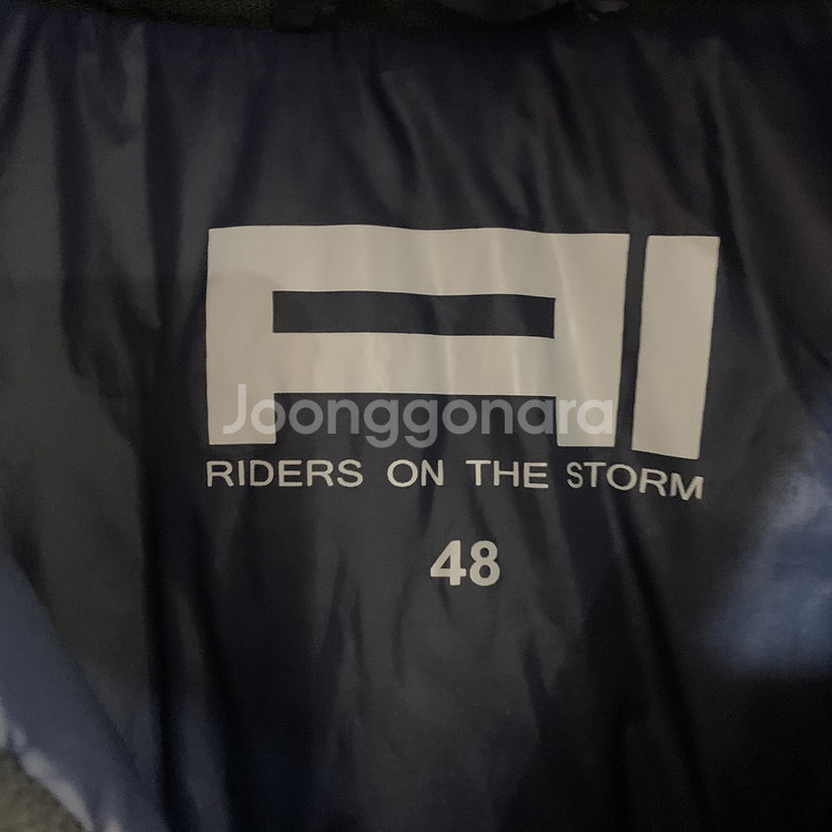 48 AI 라이더스 온 더 스톰 고글 오리털 덕다운야상--6