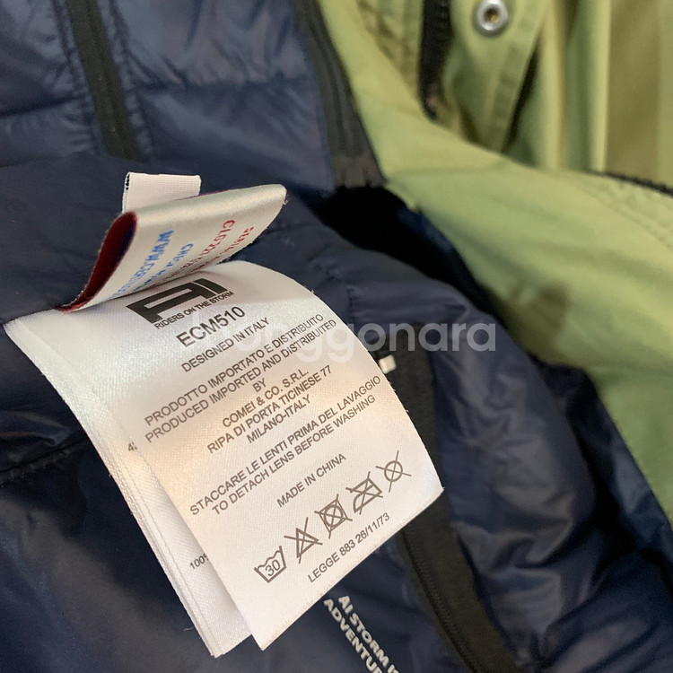 48 AI 라이더스 온 더 스톰 고글 오리털 덕다운야상--8