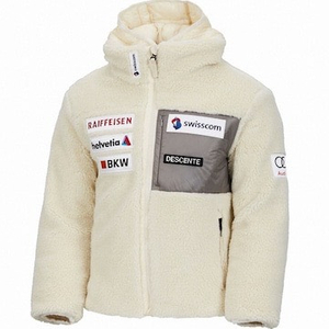 M 데상트 대장급 아우디 스위스 스키팀 슈퍼 플리스 후