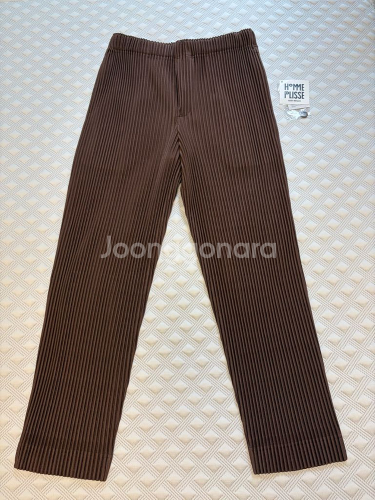 [2] 옴므플리세 JF124 팬츠 세피아 브라운--0