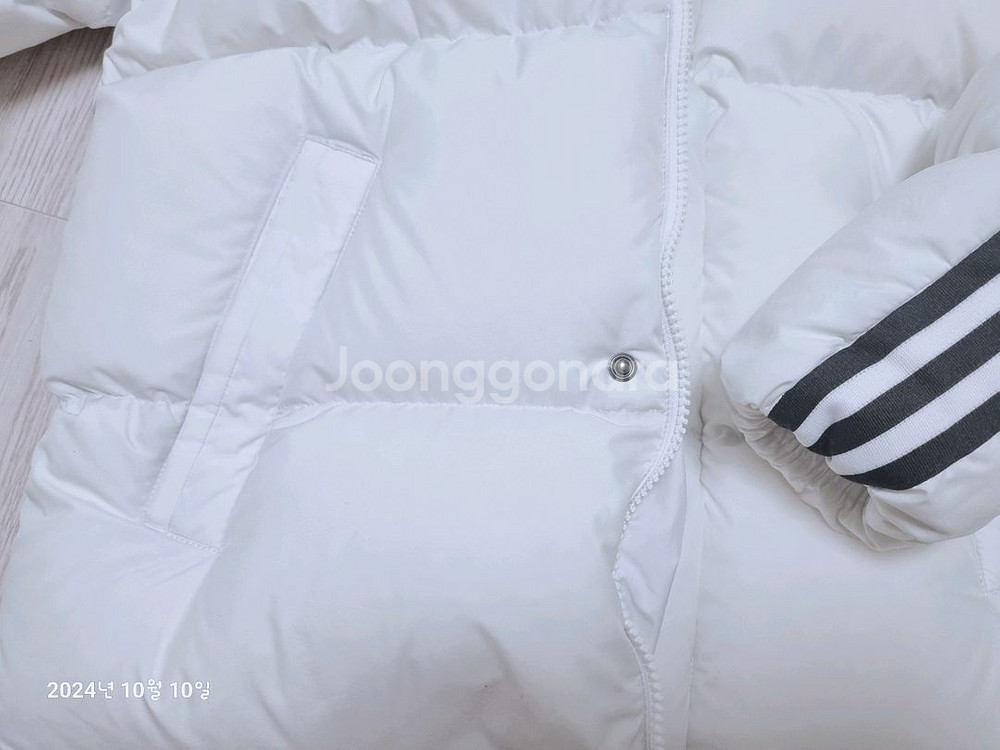 아디다스키즈 패딩 140사이즈--3