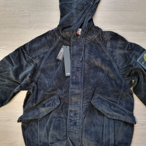 슈프림 x 스톤아일랜드 콜라보 코듀로이 자켓블랙