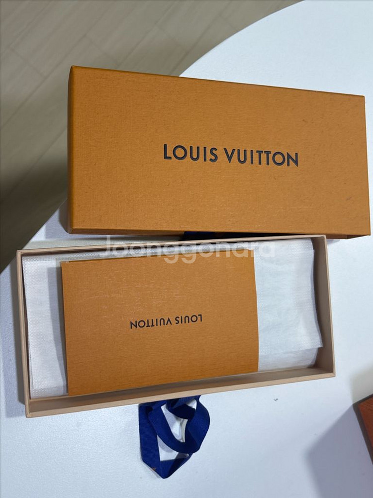 루이비통 모노그램 컨피덴셜 방도 스카프 베이지--2