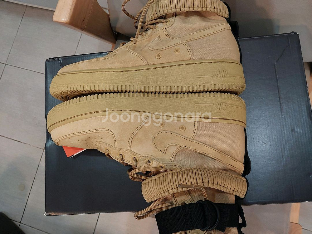 나이키 SF AF1 스페셜 필드 포스 클럽골드 250m--3