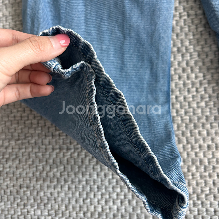 히로 데미지 데님 블루--4