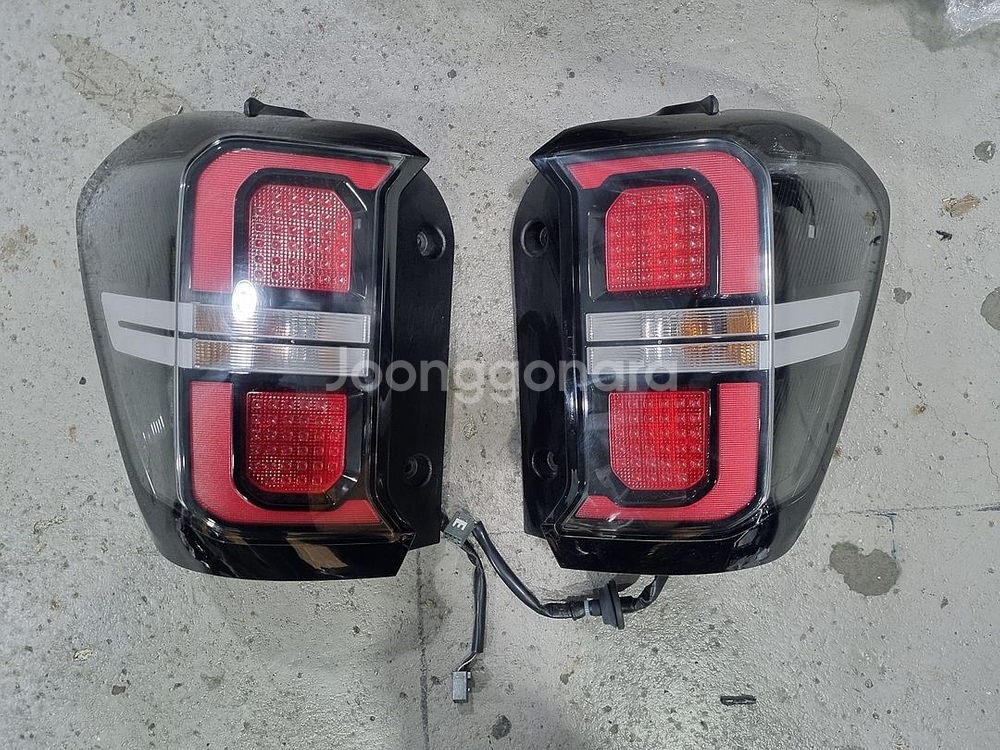 더뉴 레이 최신형 스타일 LED 테일램프 후미등 세트--0