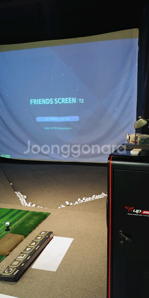 스크린골프기계 카카오프렌즈t2팝니다--0