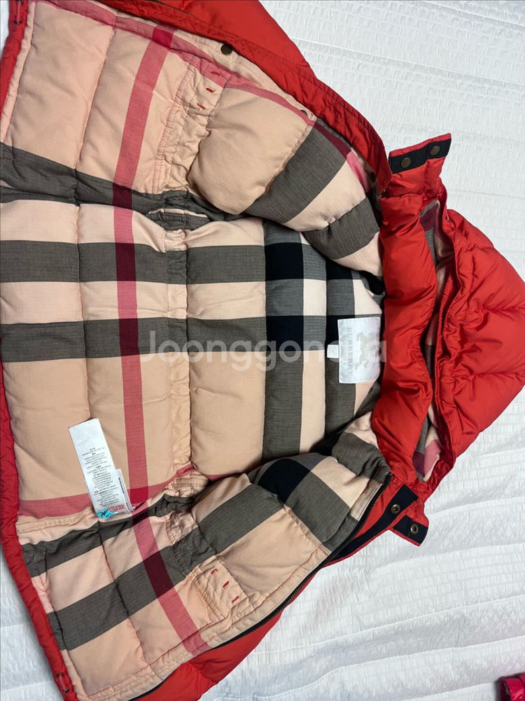 버버리키즈 패딩 8y (6살부터~)--2
