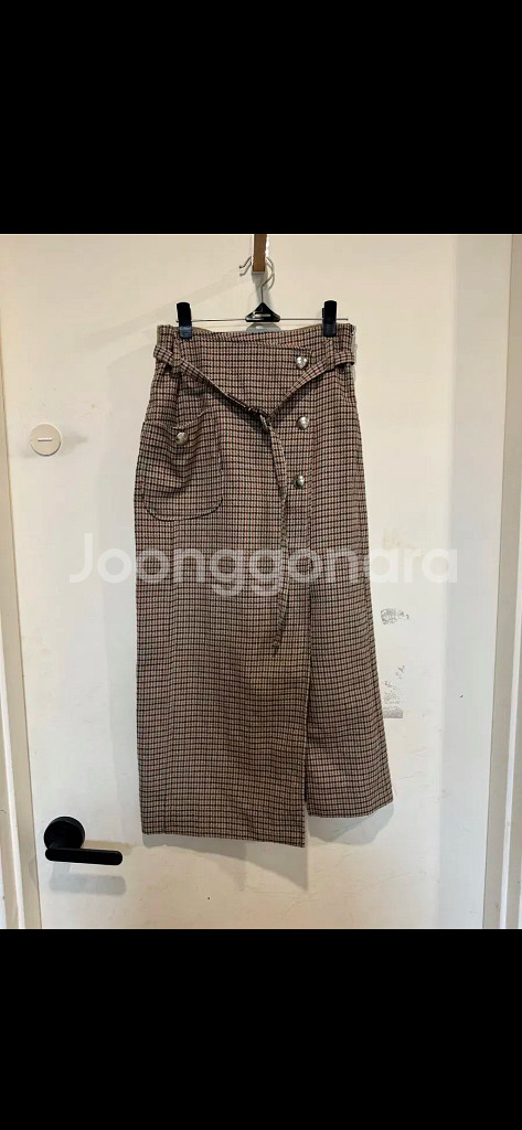 SYSTEM 시스템 울 스커트--3