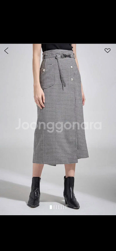 SYSTEM 시스템 울 스커트--2