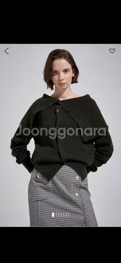 SYSTEM 시스템 울 스커트--1