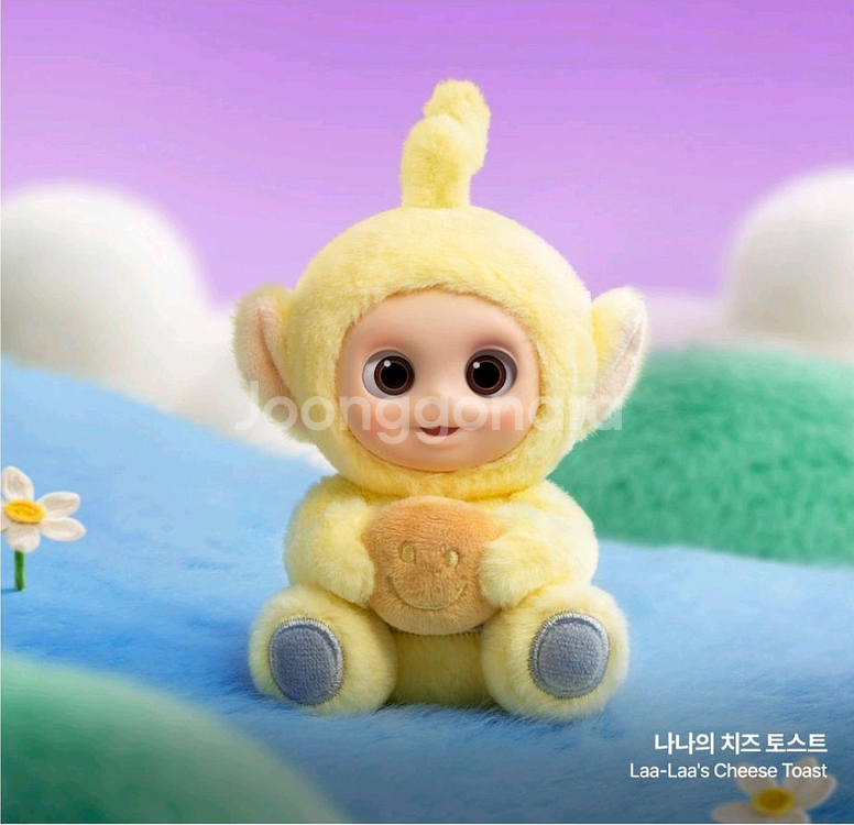 팝마트 텔레토비 안녕시리즈 키링 나나의 치즈토스트--0
