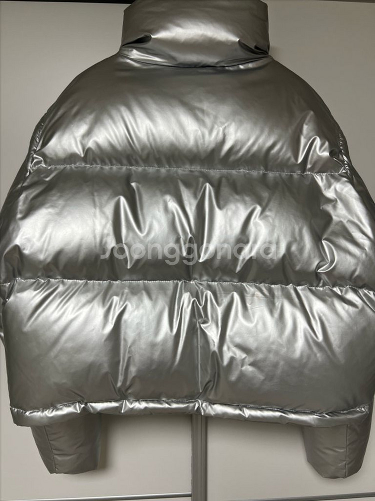 [새상품]브론 구스 패딩 실버--1