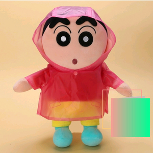짱구는 못말려 짱구 우비 레인코트 비옷 중대형 인형