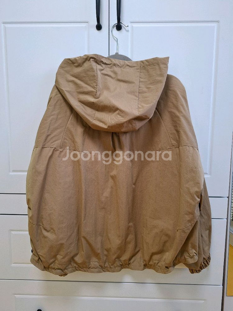 베이지 후드 점퍼(새 옷)--1