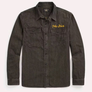 더블알엘 임브로이더 데님 워크셔츠 XL RRL