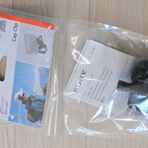새상품 소니 액션캠 악세사리 모자 클립