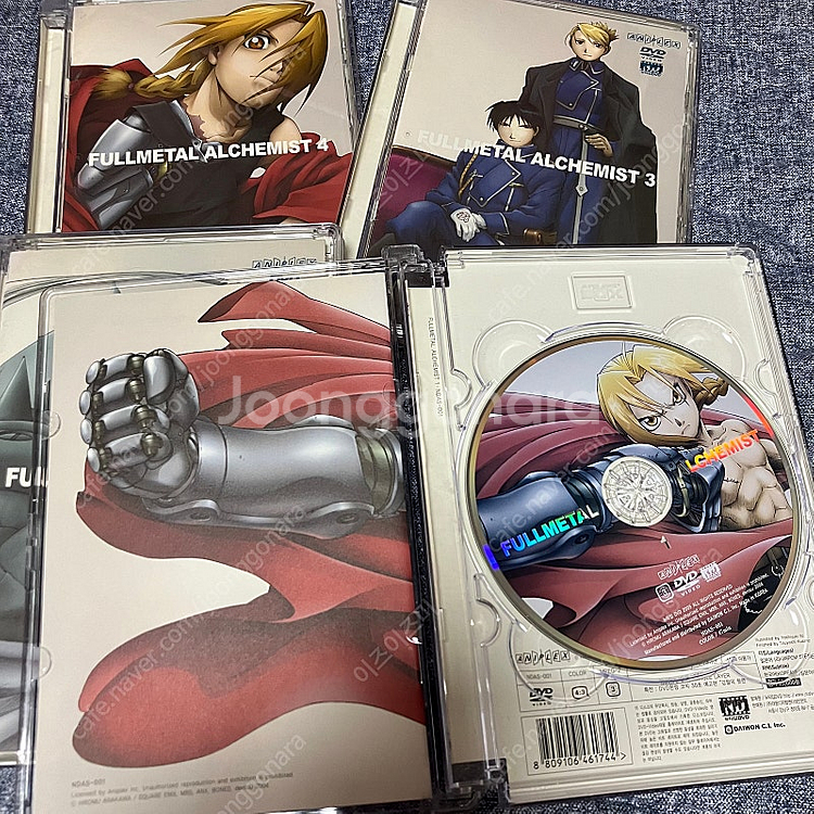 강철의 연금술사 DVD 구강연 ost앨범cd--1