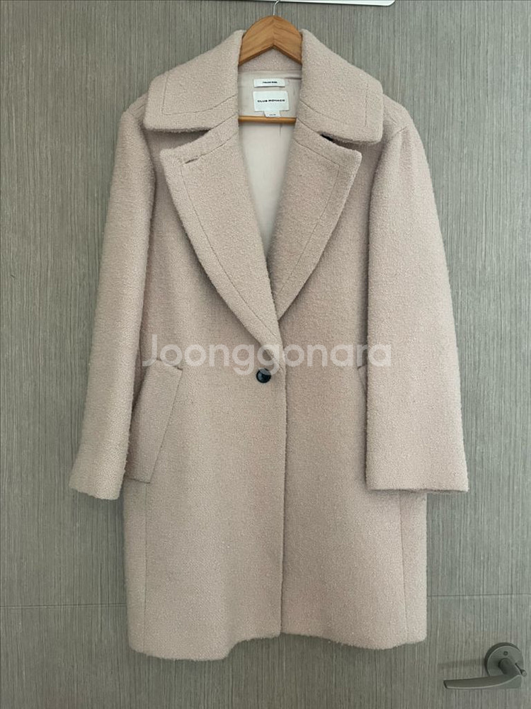 클럽모나코 여성 코트 xs 이탈리안 울 (55)--0