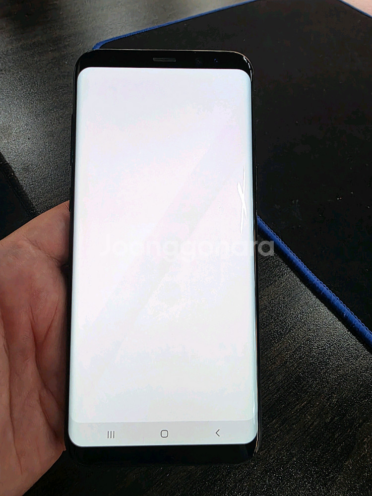 갤럭시S8플러스 64G 무잔상 상태굿 중고폰--9
